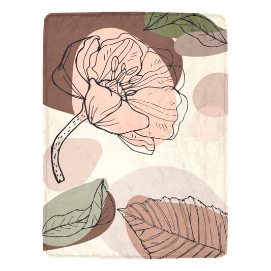 Autumn Vibes Ultra-Soft Micro Fleece Blanket - The Cool Collective AU