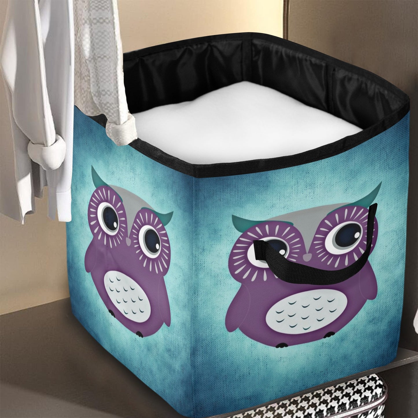 Artful Owl Storage Cube Quilt Storage Bag - The Cool Collective AU