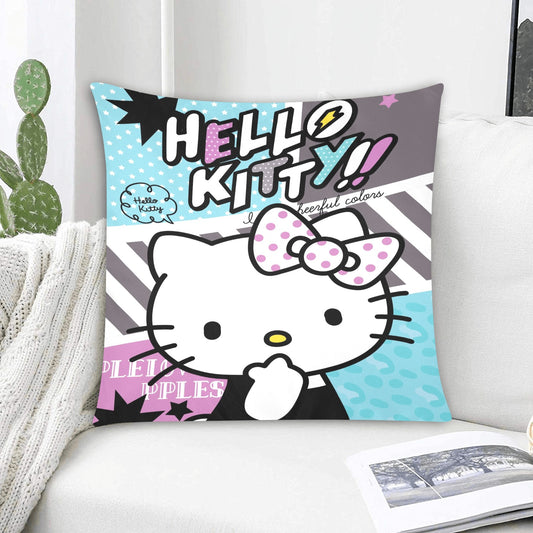Hello Kitty 4 Zippered Cushion Cover 20"x20" - The Cool Collective AU