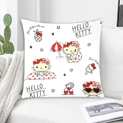 Hello Kitty Zippered Cushion Cover 20"x20" - The Cool Collective AU