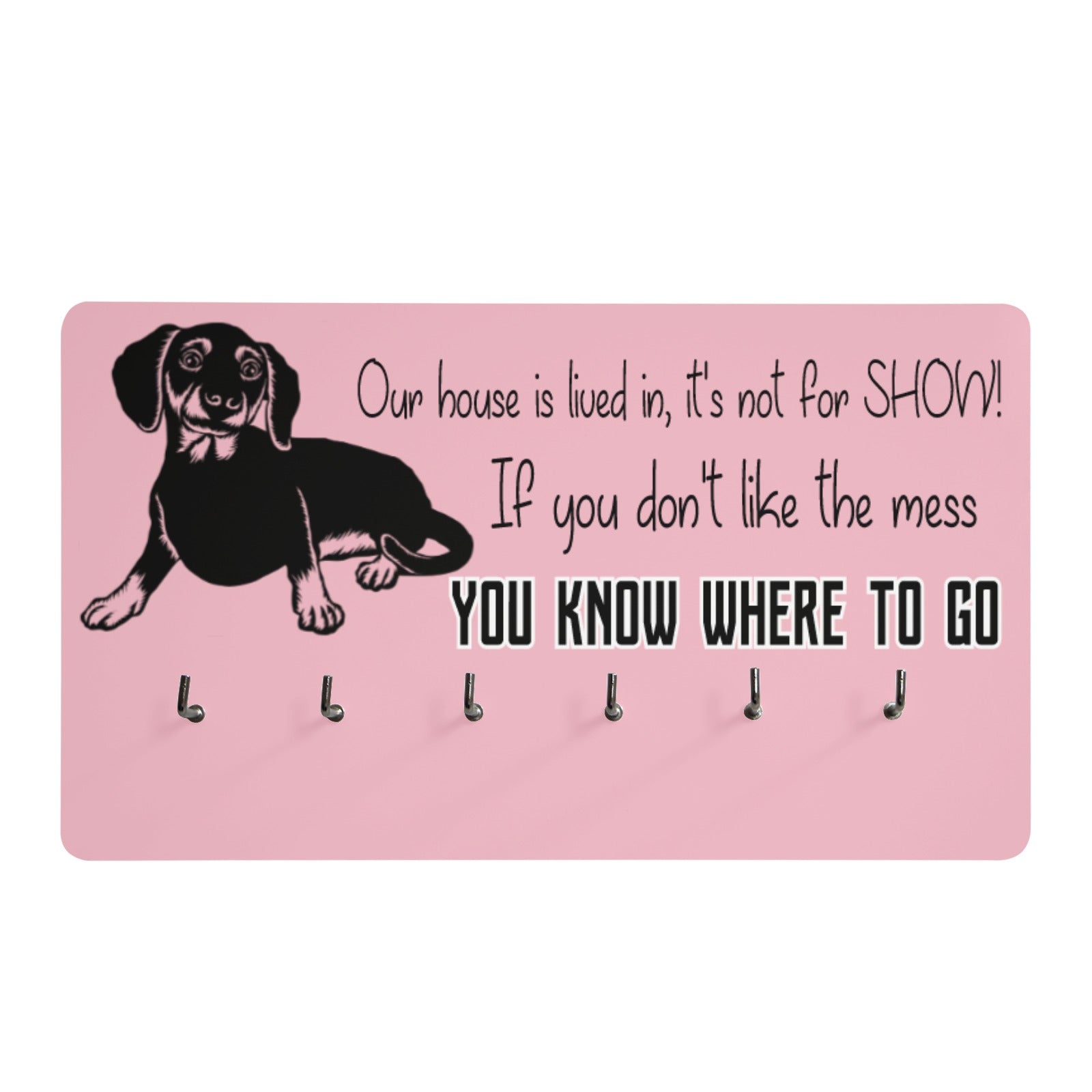 Dachshund Wall Mounted Key Holder - The Cool Collective AU