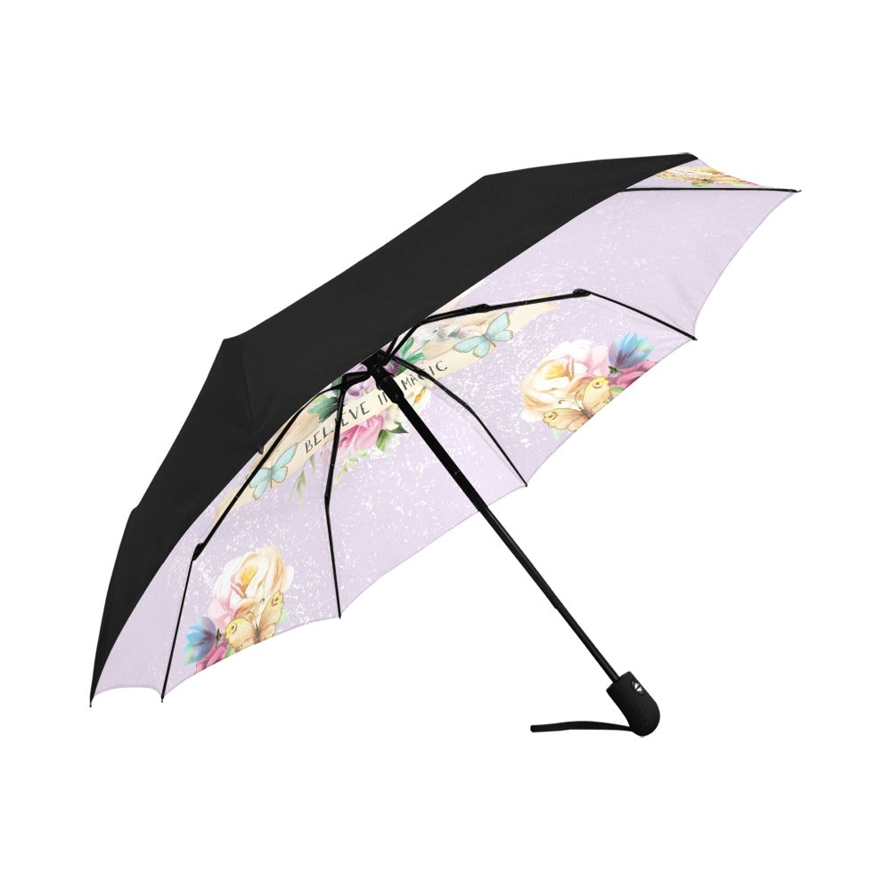 Believe In Magic Anti-UV Auto-Foldable Umbrella - The Cool Collective AU