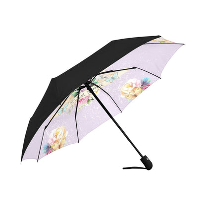 Believe In Magic Anti-UV Auto-Foldable Umbrella - The Cool Collective AU
