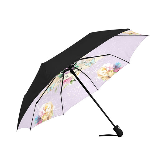 Believe In Magic Anti-UV Auto-Foldable Umbrella - The Cool Collective AU