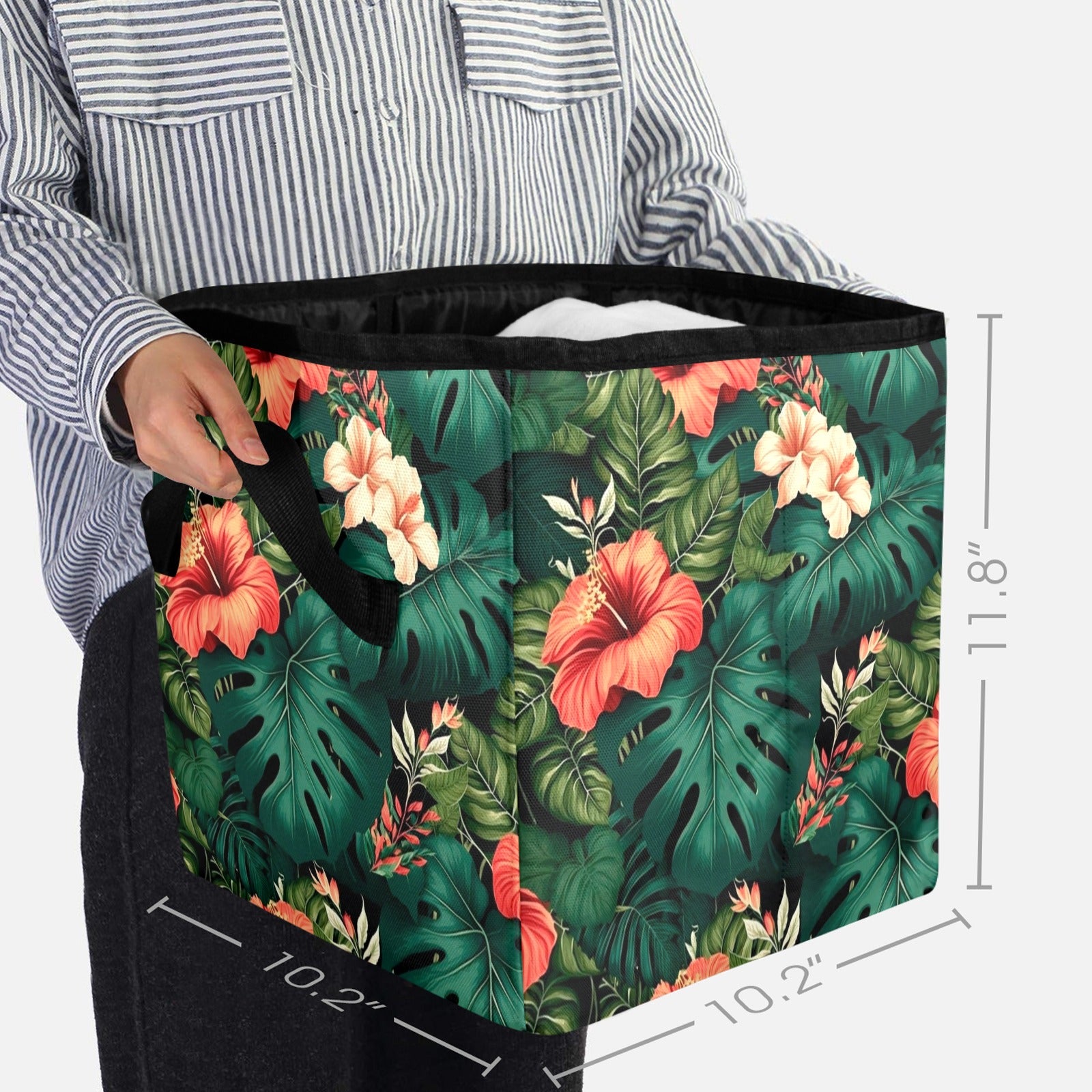 Tropical Leaves Quilt Storage Bag - The Cool Collective AU