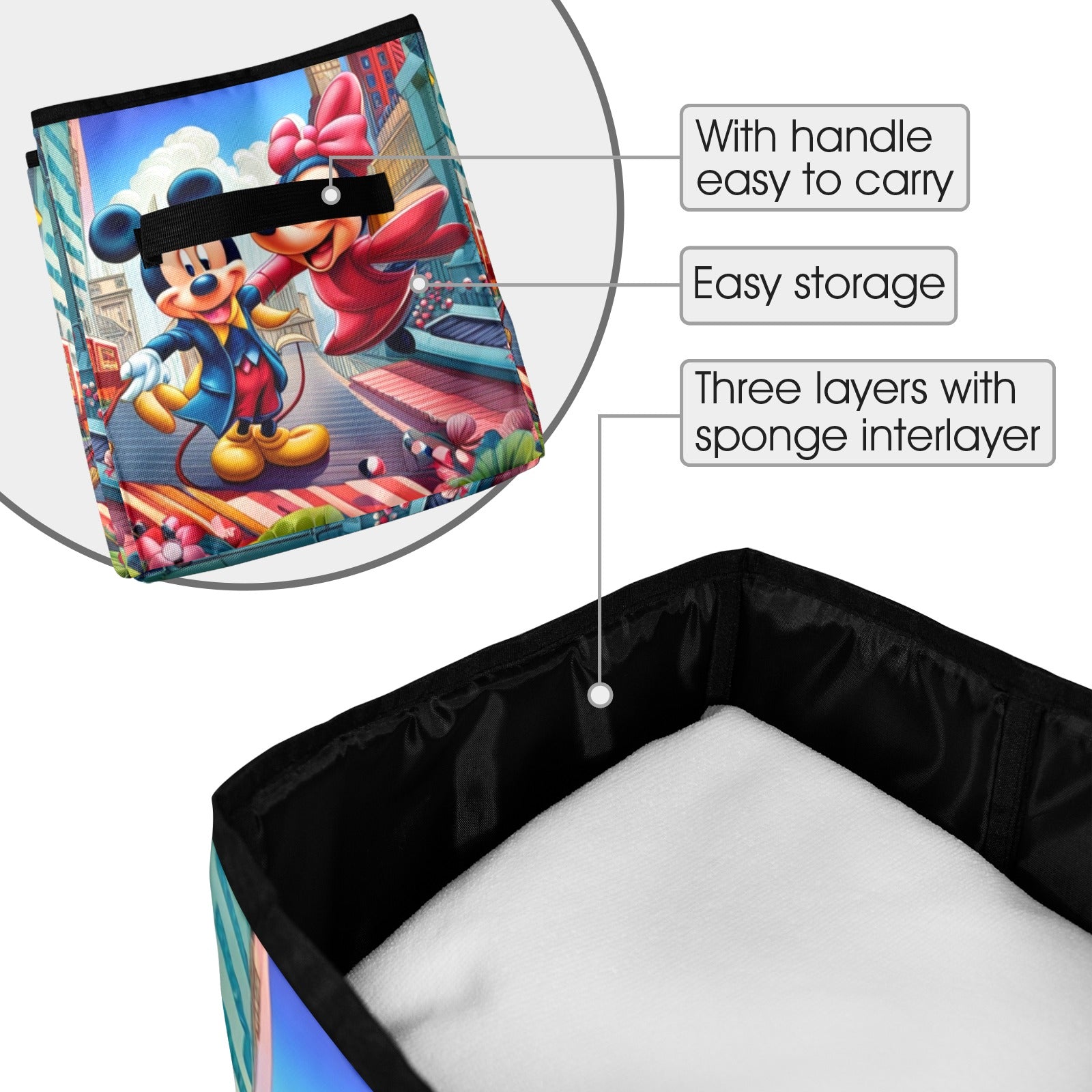Mickey and Minnie Quilt Storage Bag - The Cool Collective AU