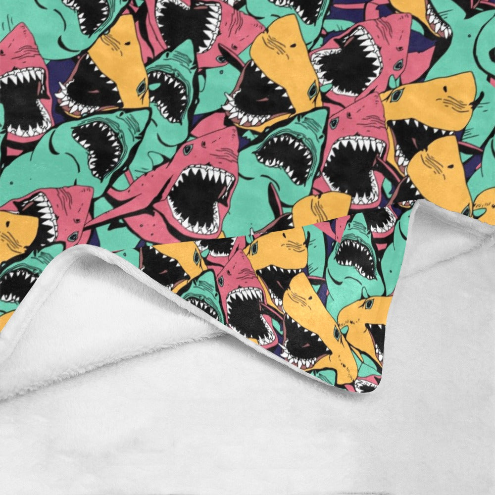 Sharks Ultra-Soft Micro Fleece Blanket - The Cool Collective AU