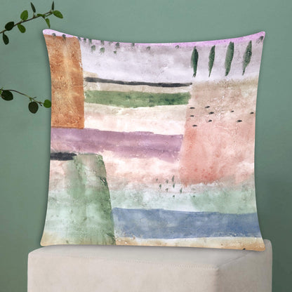 Abstract Zippered Pillow Case 20"x20" - The Cool Collective AU