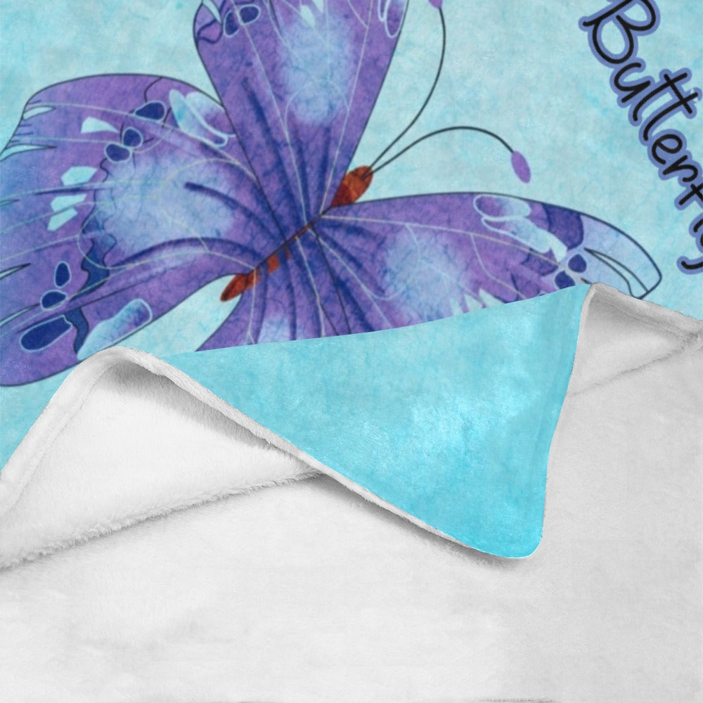 Be My Butterfly Ultra-Soft Micro Fleece Blanket 40"x50" - The Cool Collective AU
