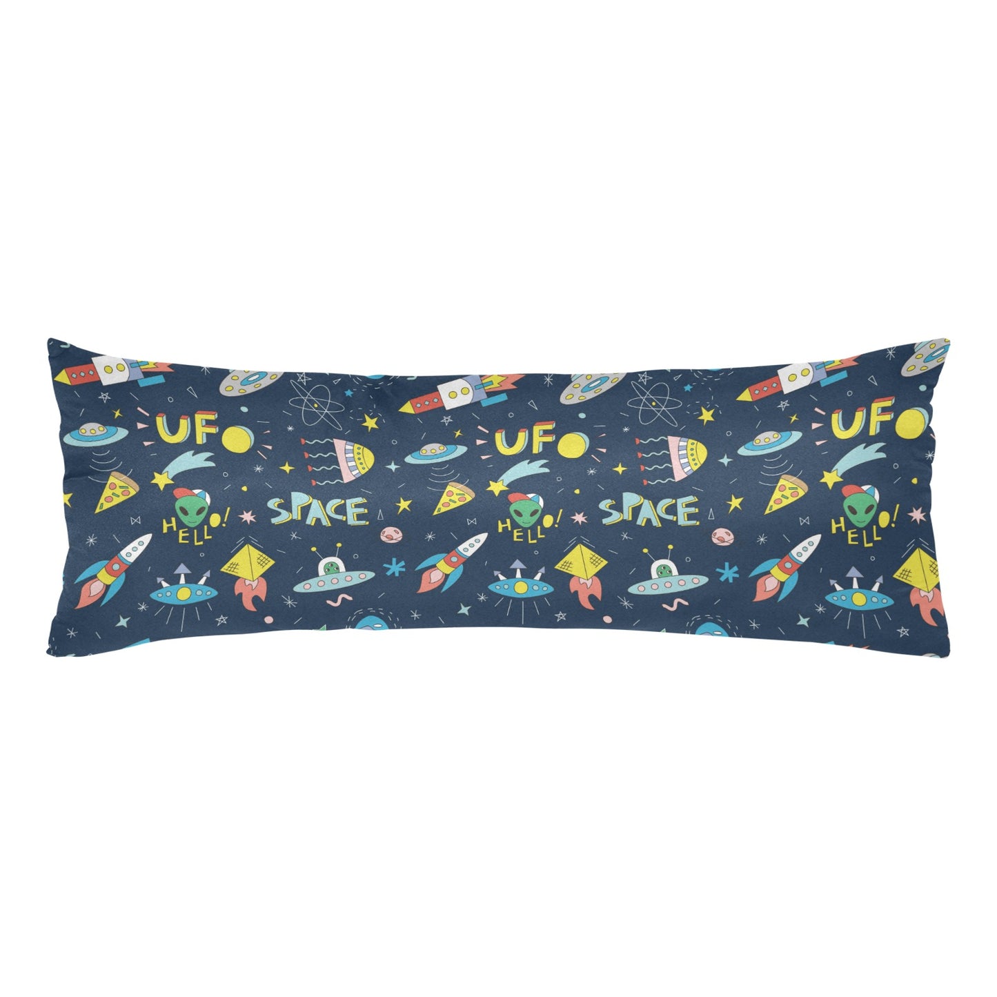 Space Theme Body Pillow Case 20" x 54" - The Cool Collective AU