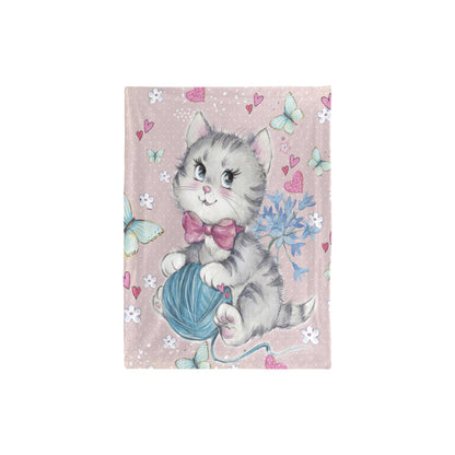 Pretty Kitty Baby Blanket - The Cool Collective AU
