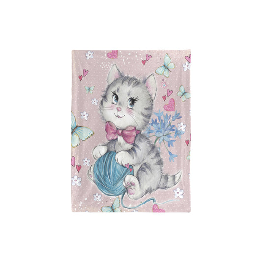 Pretty Kitty Baby Blanket - The Cool Collective AU