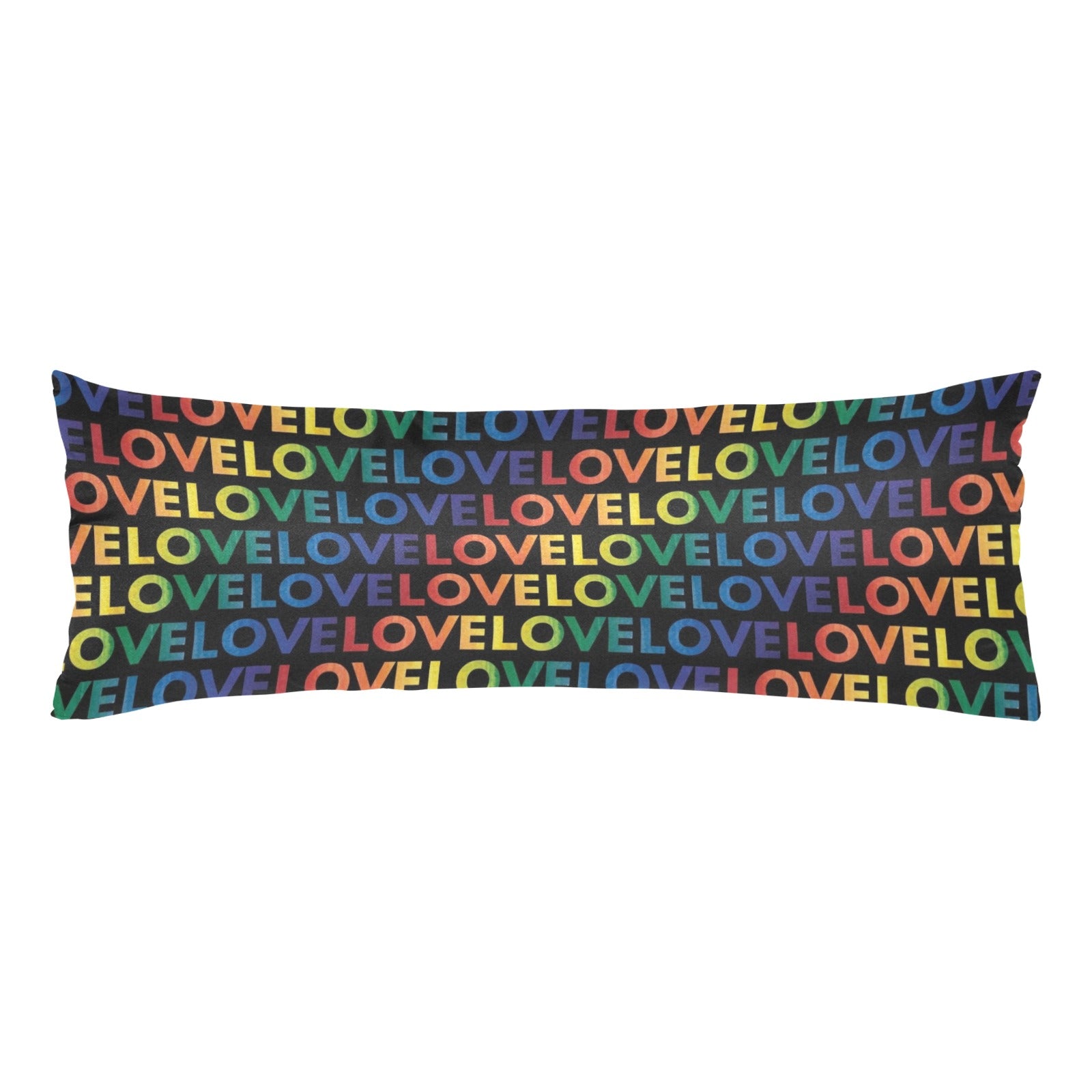 Pride Love Body Pillow Case 20" x 54" - The Cool Collective AU