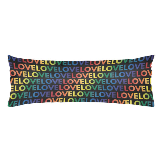 Pride Love Body Pillow Case 20" x 54" - The Cool Collective AU