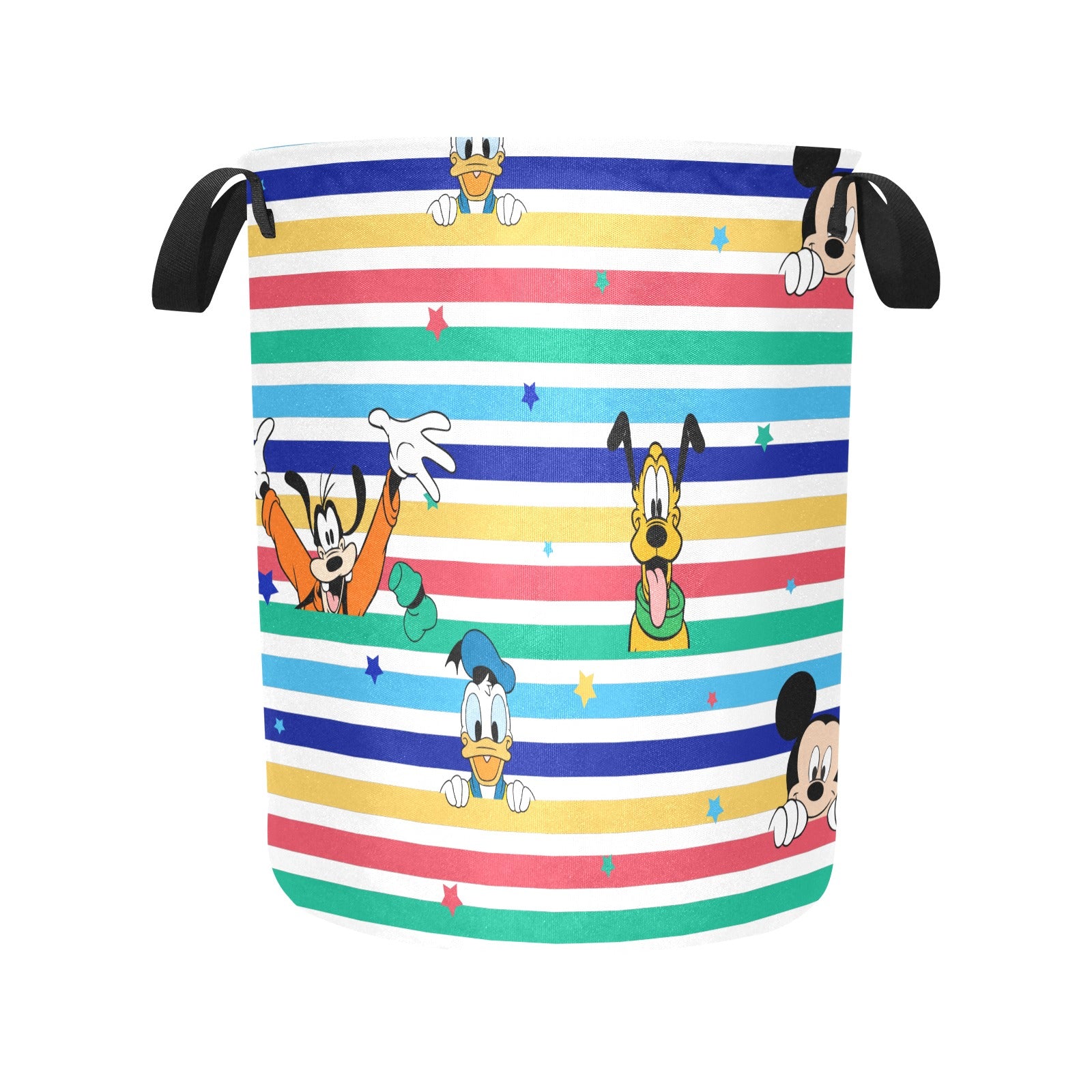 Cartoon Duck, Mouse, Dog Laundry Bag - The Cool Collective AU