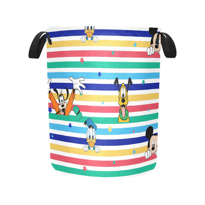 Cartoon Duck, Mouse, Dog Laundry Bag - The Cool Collective AU