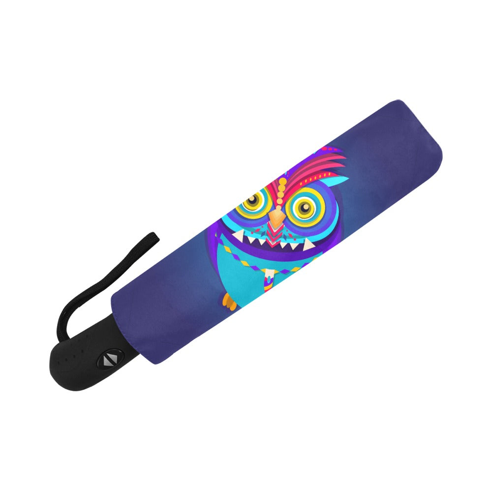 Owl Anti-UV Auto-Foldable Umbrella - The Cool Collective AU