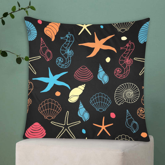 Ocean Theme Zippered Cushion Cover 20"x20" - The Cool Collective AU