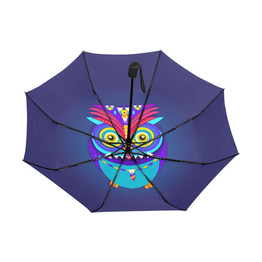 Owl Anti-UV Auto-Foldable Umbrella - The Cool Collective AU