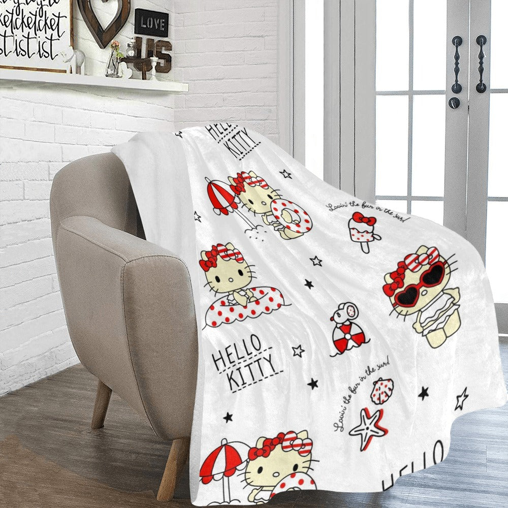 Hello Kitty Ultra-Soft Micro Fleece Blanket - The Cool Collective AU