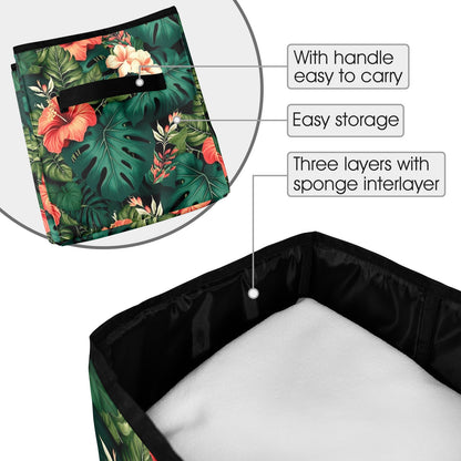 Tropical Leaves Quilt Storage Bag - The Cool Collective AU