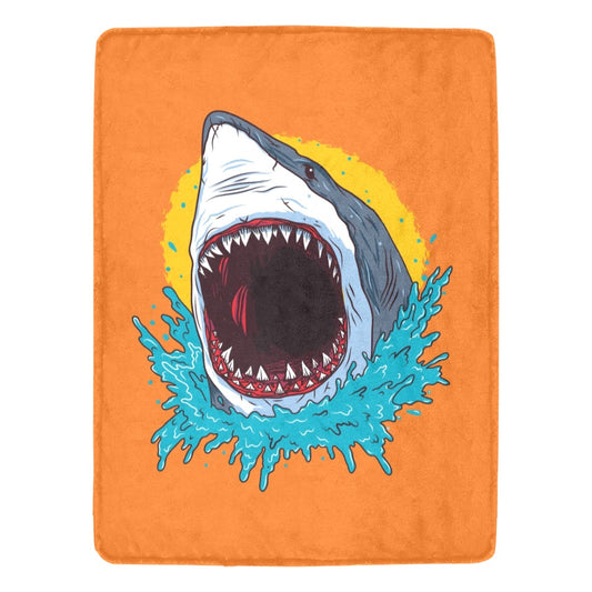 Shark Ultra-Soft Micro Fleece Blanket - The Cool Collective AU