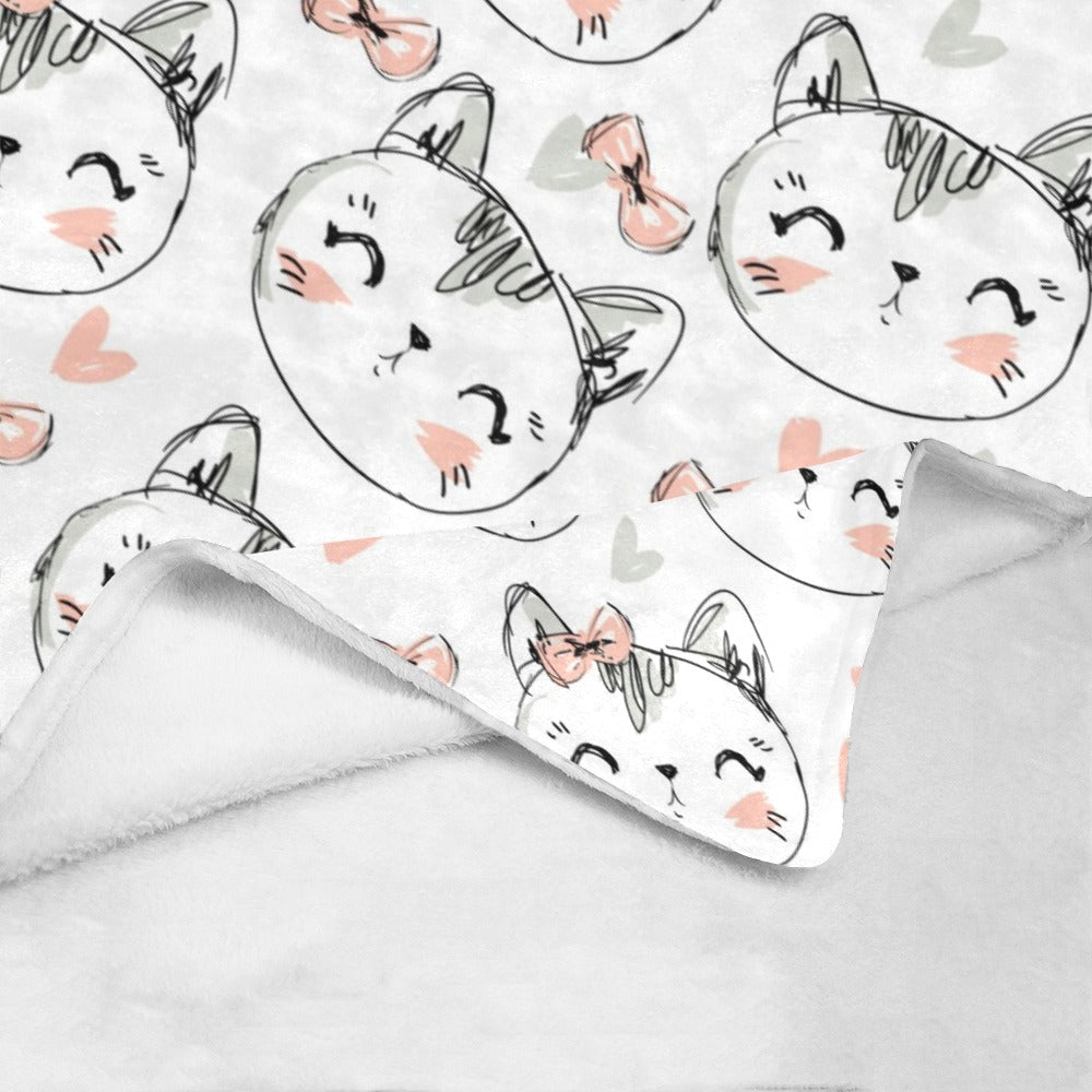 Cats Design Ultra-Soft Micro Fleece Blanket - The Cool Collective AU