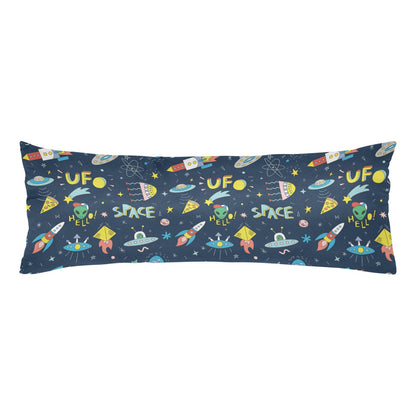 Space Theme Body Pillow Case 20" x 54" - The Cool Collective AU