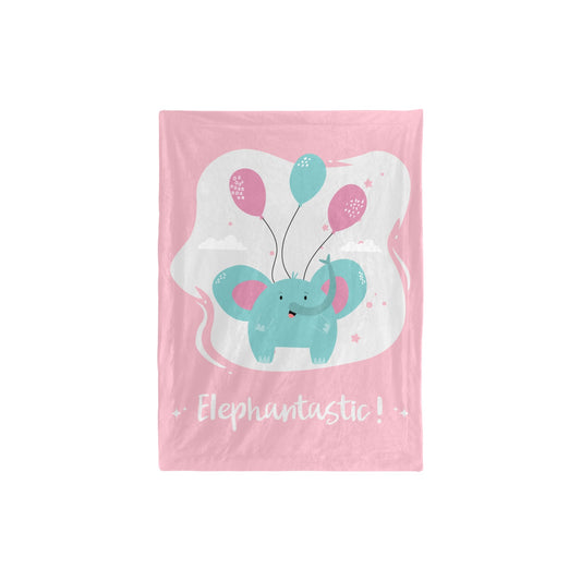 Elephantastic III Baby Blanket - The Cool Collective AU