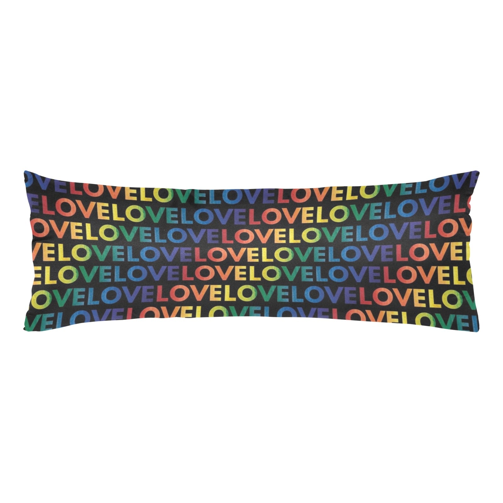 Pride Love Body Pillow Case 20" x 54" - The Cool Collective AU