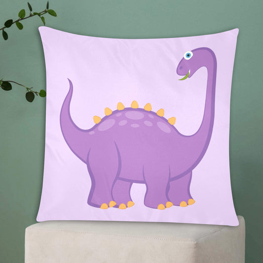Dinosaur Zippered Cushion Cover 20"x20" - The Cool Collective AU