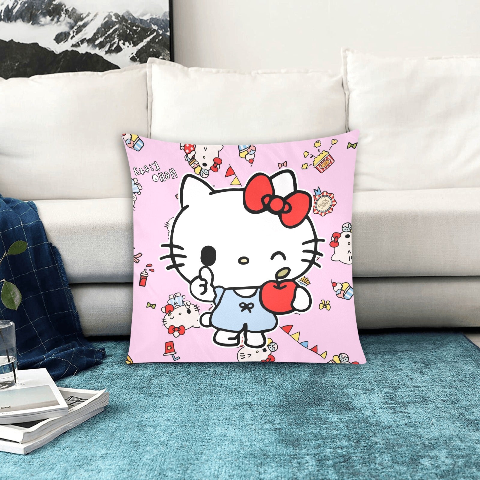 Hello Kitty 5 Zippered Cushion Cover 20"x20" - The Cool Collective AU
