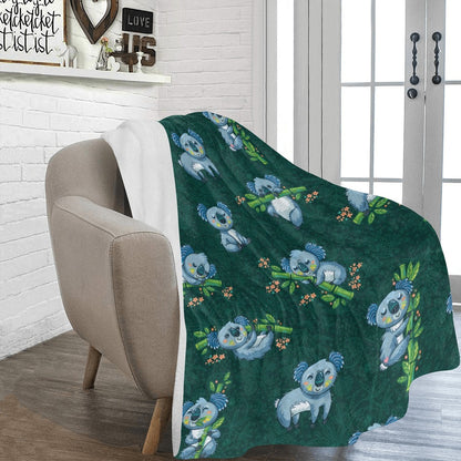 Aussie Koala Sloth Ultra-Soft Micro Fleece Blanket - The Cool Collective AU