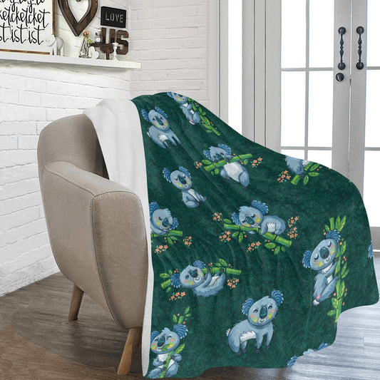 Aussie Koala Sloth Ultra-Soft Micro Fleece Blanket - The Cool Collective AU