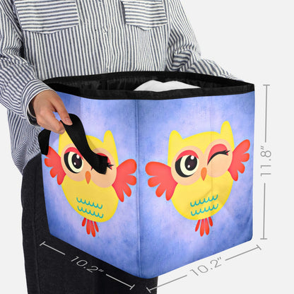 Artful Owl Storage Cube Quilt Storage Bag - The Cool Collective AU