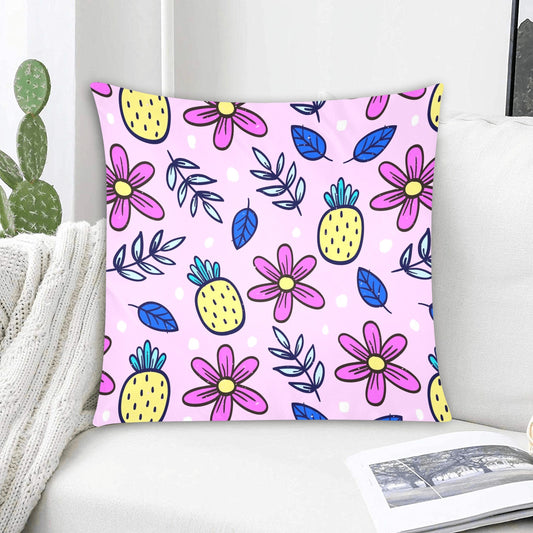 A Pop Of Pineapple Zippered Cushion Cover 20"x20" - The Cool Collective AU