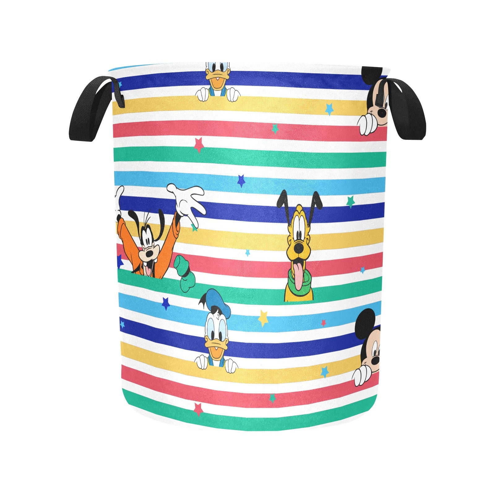 Cartoon Duck, Mouse, Dog Laundry Bag - The Cool Collective AU