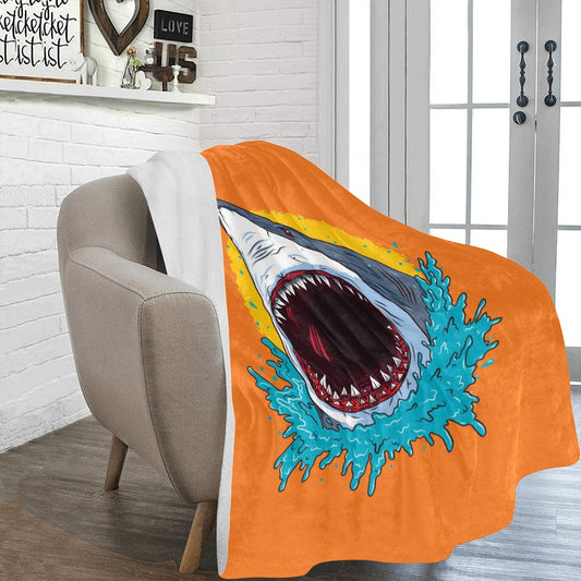 Shark Ultra-Soft Micro Fleece Blanket - The Cool Collective AU