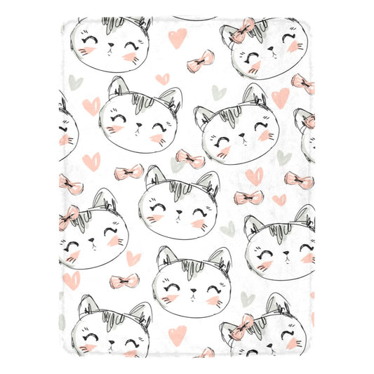Cats Design Ultra-Soft Micro Fleece Blanket - The Cool Collective AU