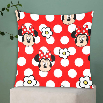 Minnie Mouse Zippered Cushion Cover 20"x20" - The Cool Collective AU