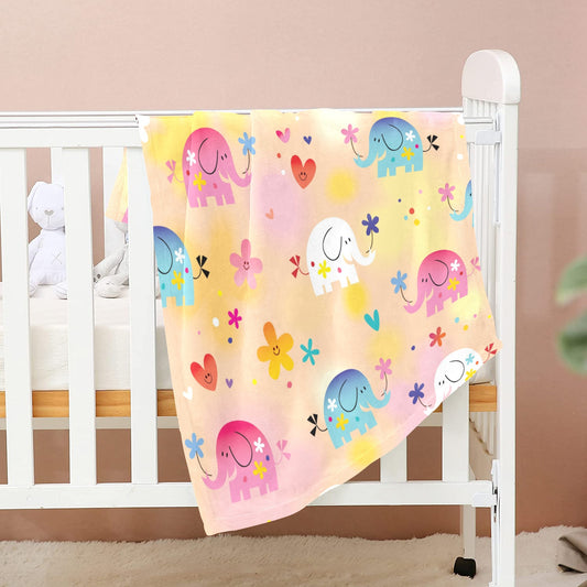 Elephant Envy Baby Blanket - The Cool Collective AU