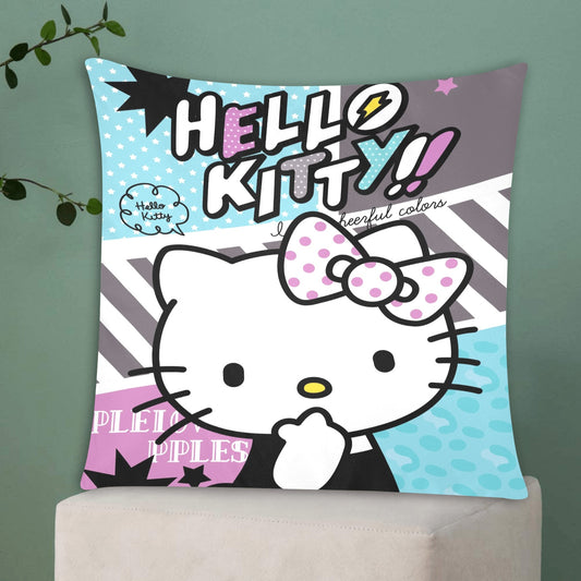 Hello Kitty 4 Zippered Cushion Cover 20"x20" - The Cool Collective AU
