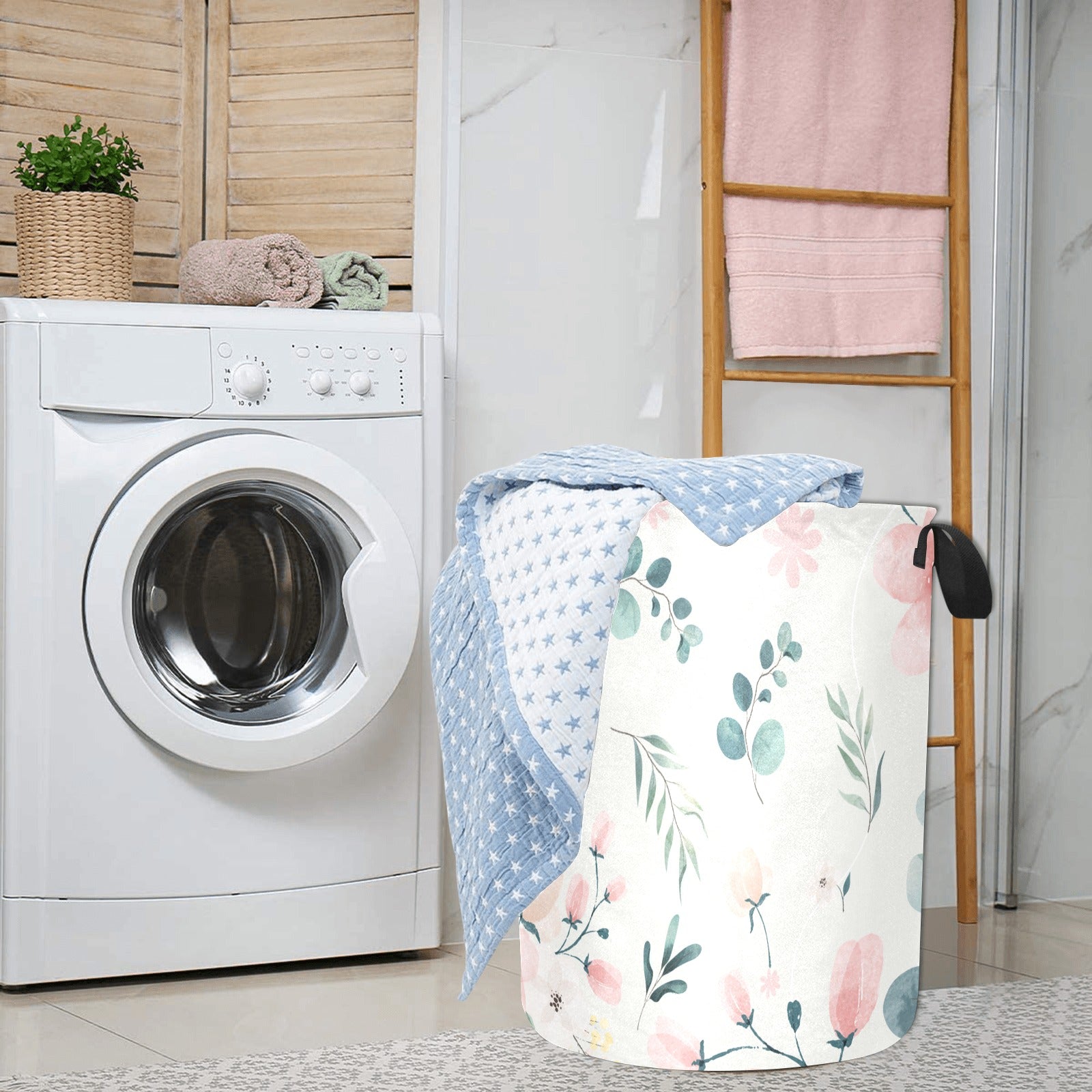 Pastel Floral Laundry Bag - The Cool Collective AU