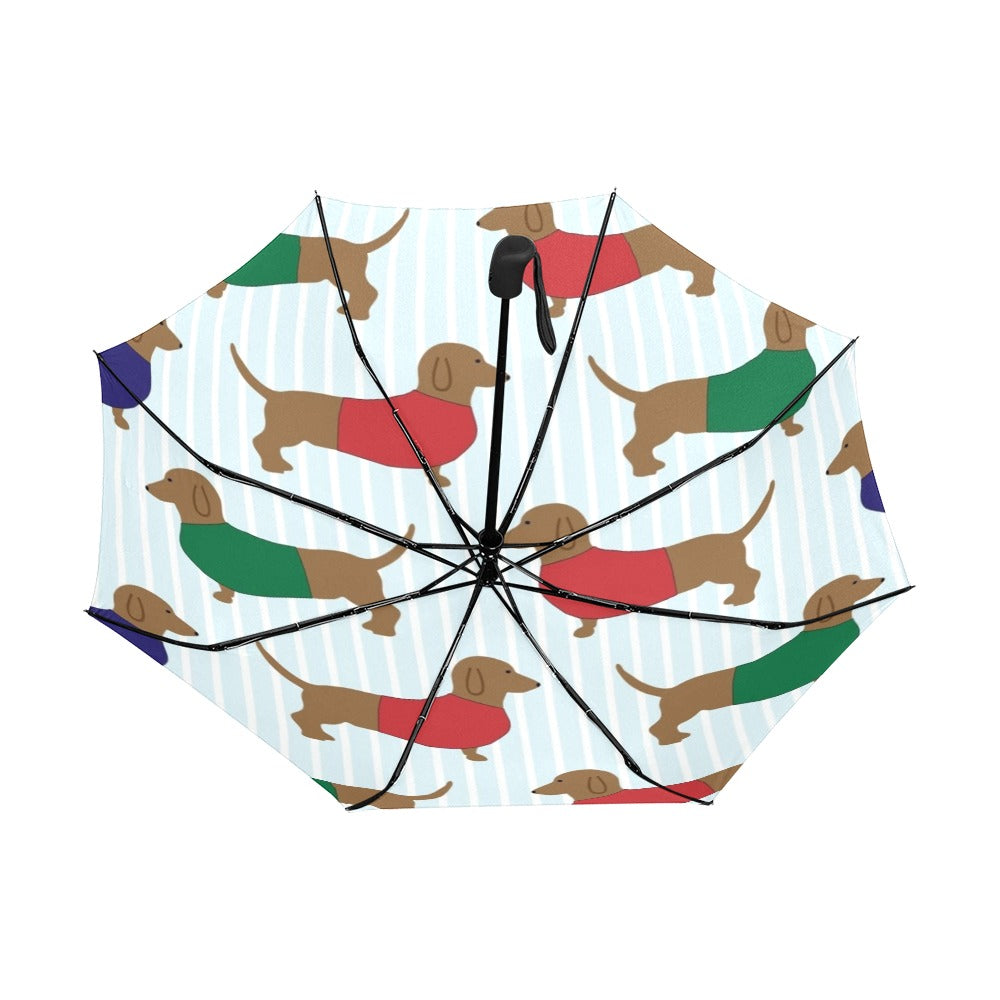 Dachshund Anti-UV Auto-Foldable Umbrella - The Cool Collective AU