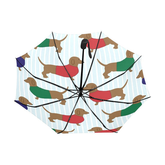 Dachshund Anti-UV Auto-Foldable Umbrella - The Cool Collective AU