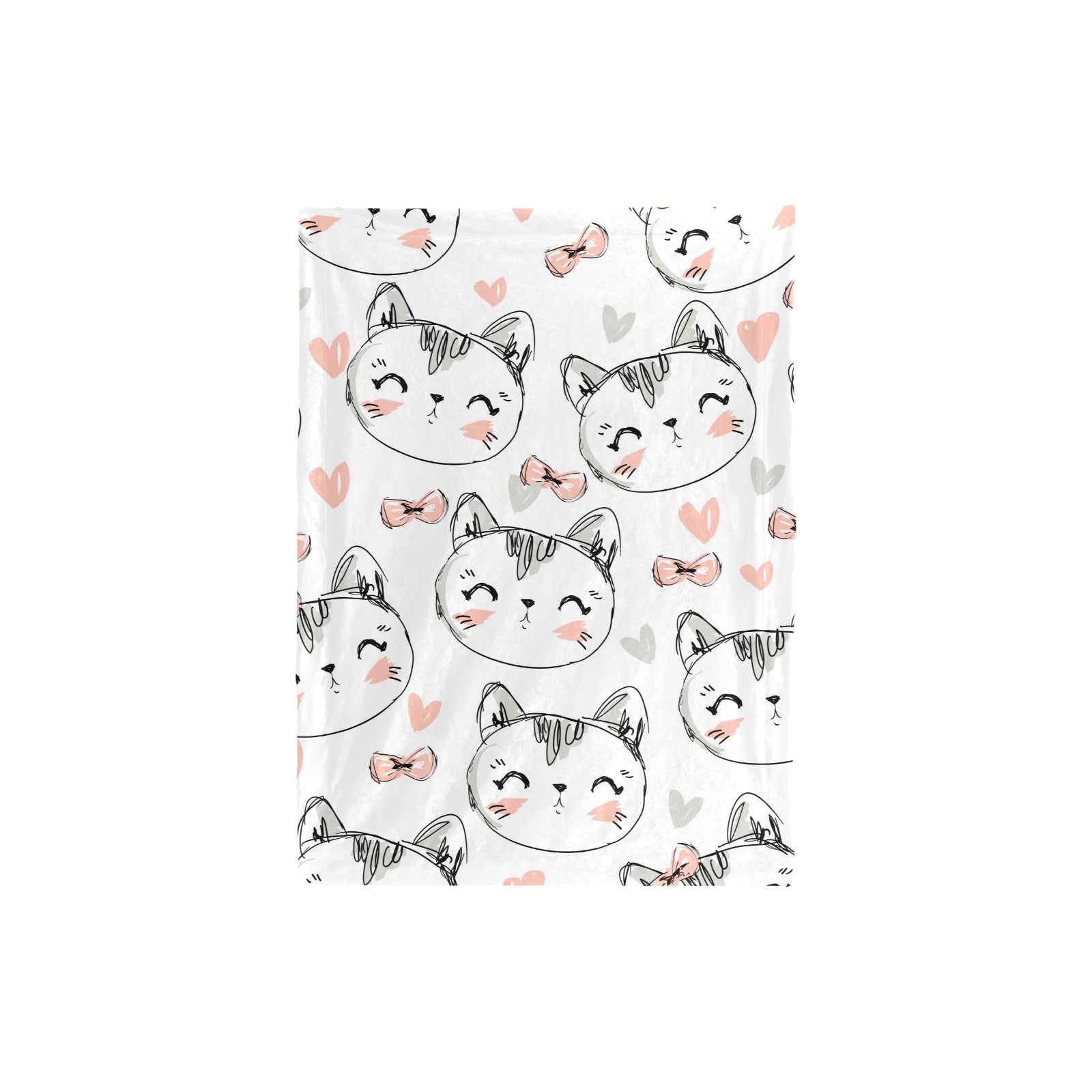 Pretty Kitty Baby Blanket 30"x40" - The Cool Collective AU