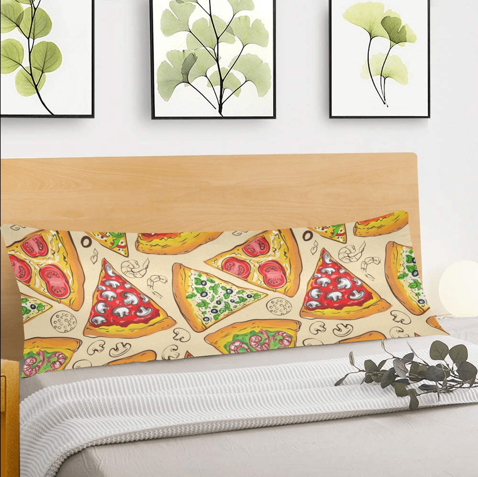 Pizza Lover Novelty Body Pillow Case 20" x 54" - The Cool Collective AU