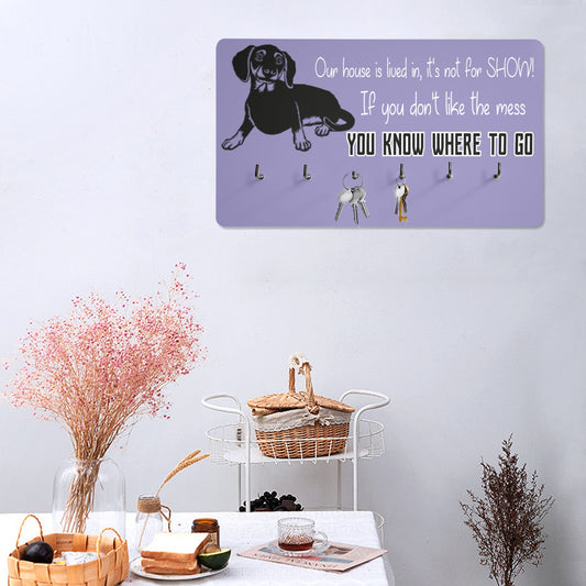 Dachshund Wall Mounted Key Holder - The Cool Collective AU