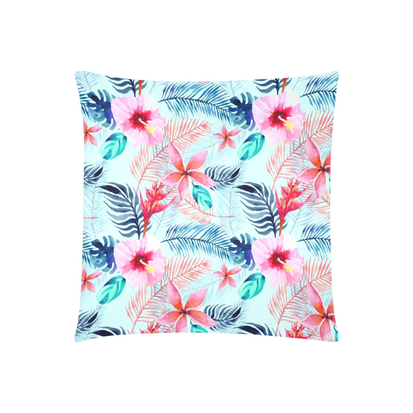 Pink Lily Zippered Cushion Cover 20"x20" - The Cool Collective AU