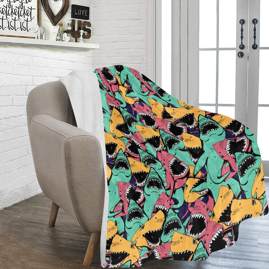 Sharks Ultra-Soft Micro Fleece Blanket - The Cool Collective AU